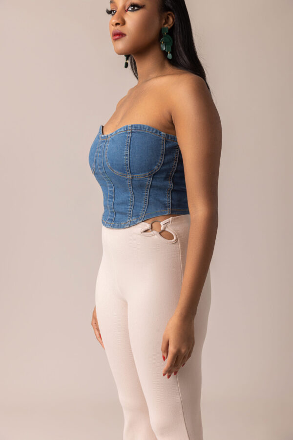 NINA Denim Corset - Image 5