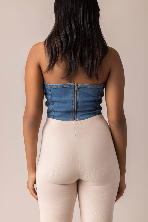 NINA Denim Corset - Image 6